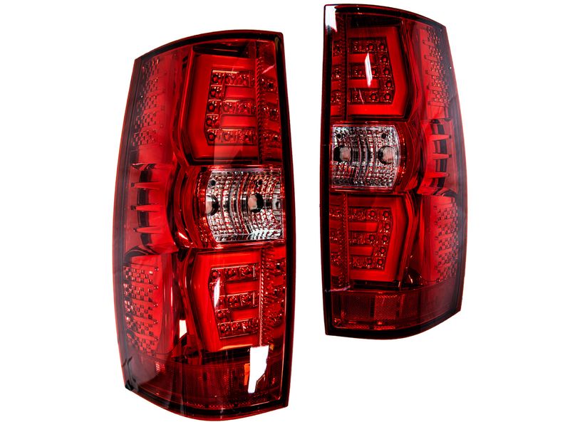 Renegade Sequential Red and Chrome LED Tail Lights