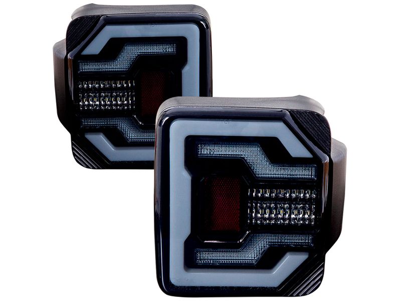 Renegade Sequential Smoked Black LED Tail Lights