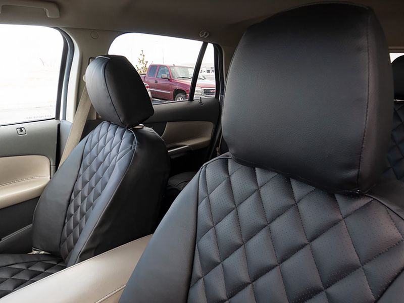 Ruff Tuff Perforated Sof-Touch Diamond Quilt Seat Covers