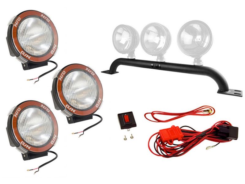 Rugged Ridge Bumper Light Bar Kit
