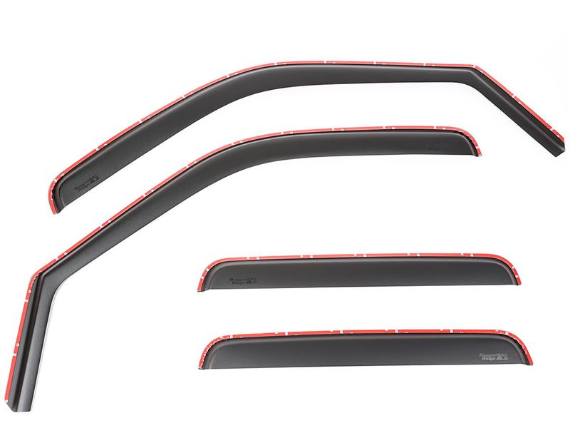 Rugged Ridge In-Channel Window Rain Deflectors