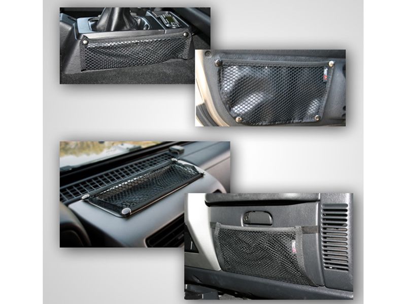 Rugged Ridge Interior Mesh Storage Kit