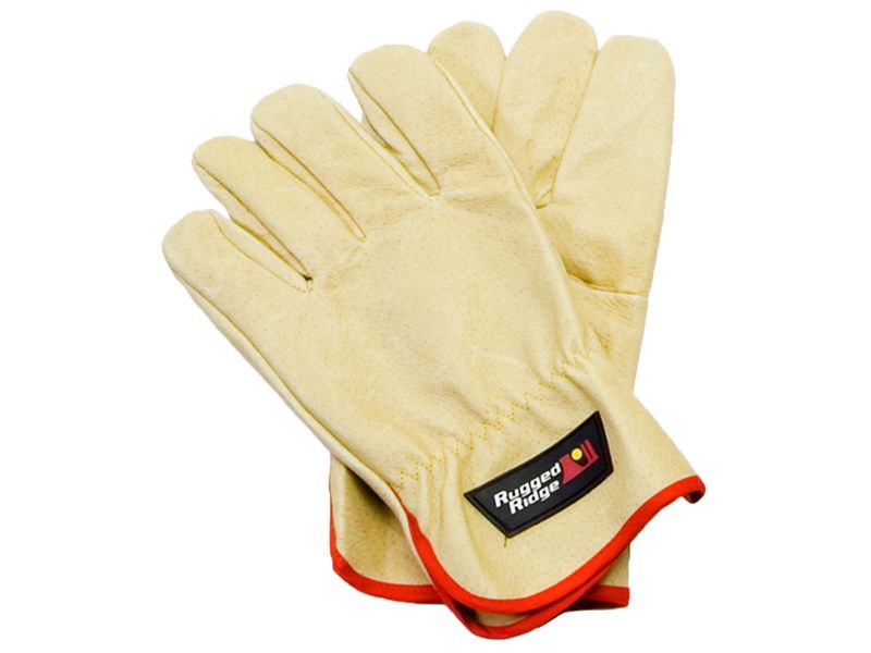 Rugged Ridge Leather Recovery Gloves