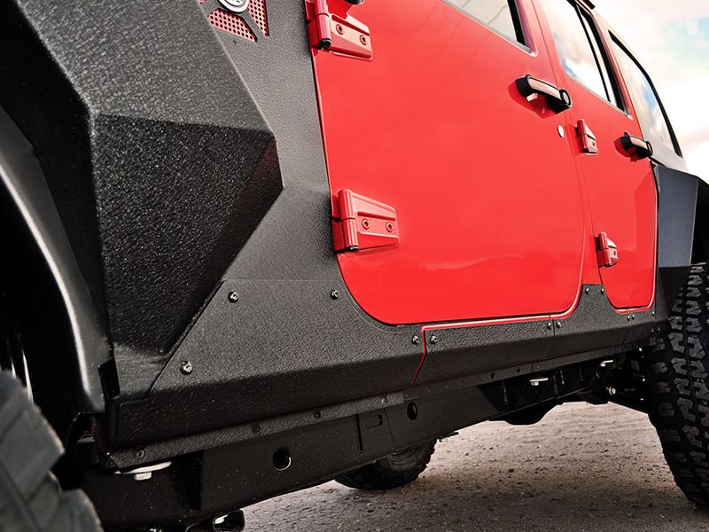Rugged Ridge Steel Body Armor Cladding
