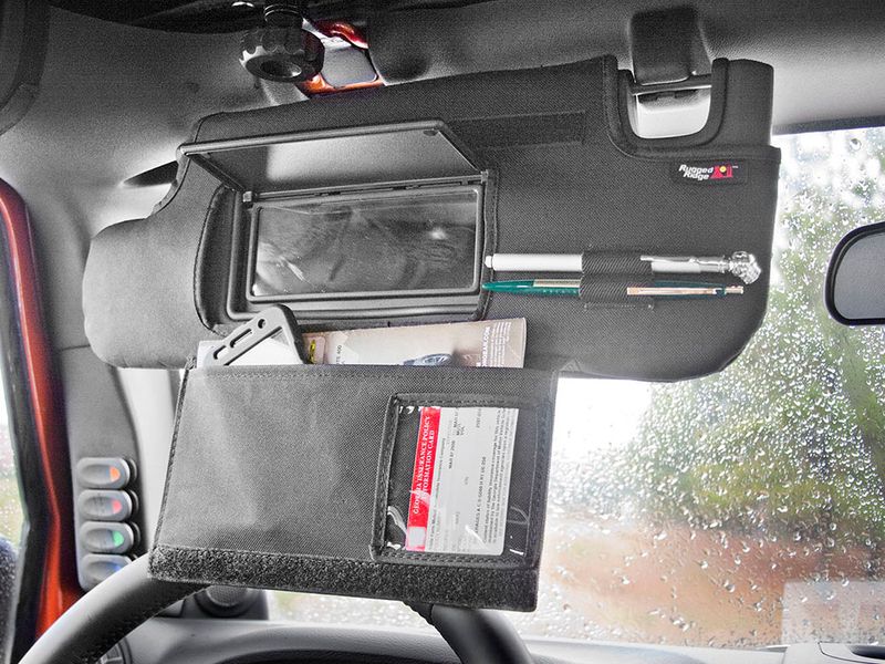 Rugged Ridge Sun Visor Organizers
