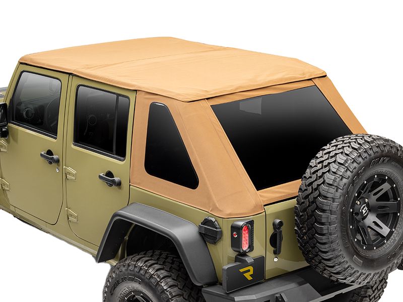 Rugged Ridge Voyager Fastback Tan Soft Top