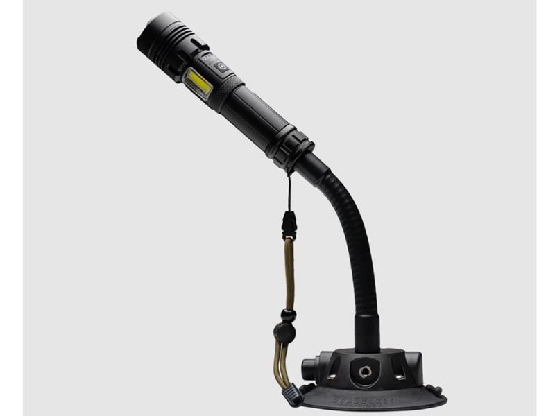 SeaSucker Heavy-Duty Flashlight Mount