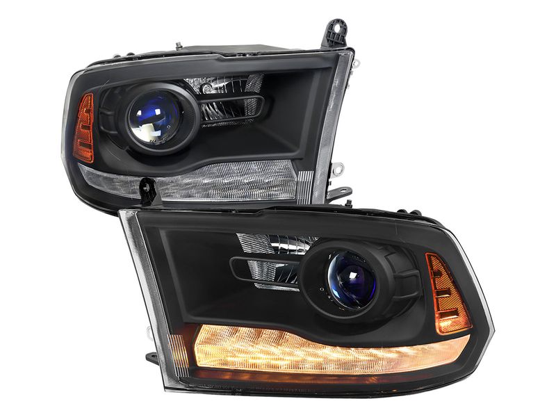 SPEC-D Black Projector Headlights