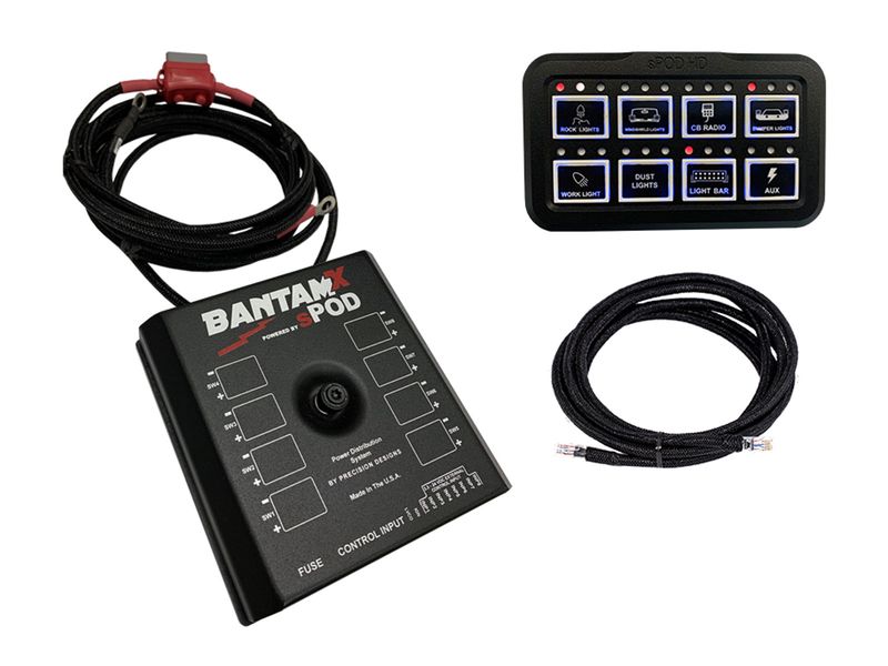 sPOD BantamX HD Universal Switch Panel Kit