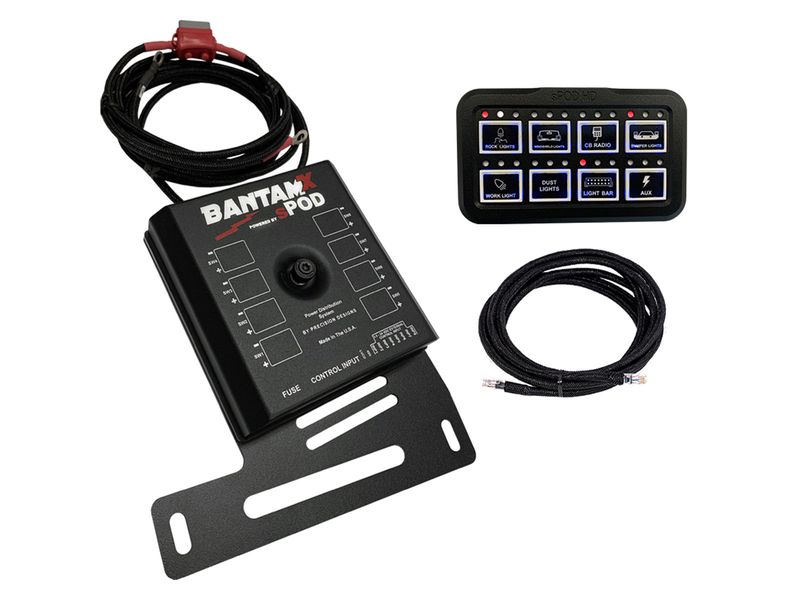 sPOD BantamX HD Vehicle Specific Switch Panel Kit