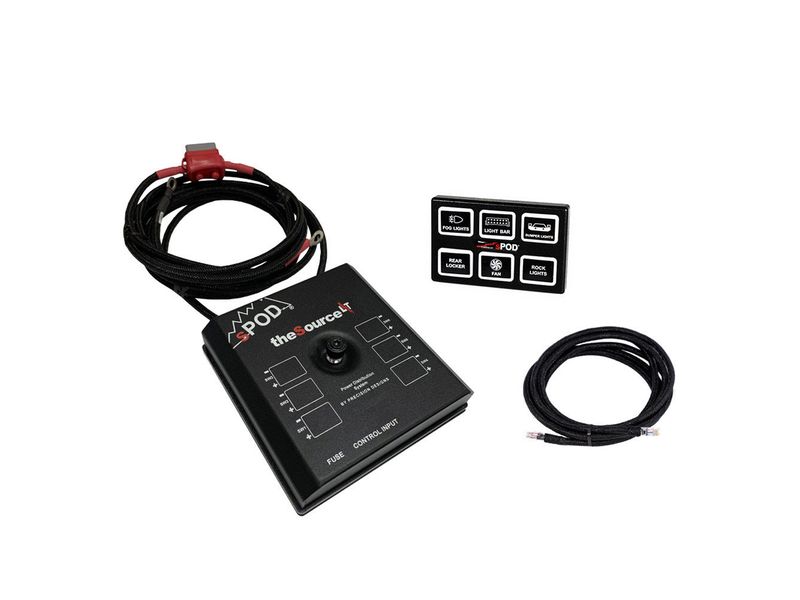 sPOD SourceLT Mini 6 Vehicle Specific Switch Panel Kit