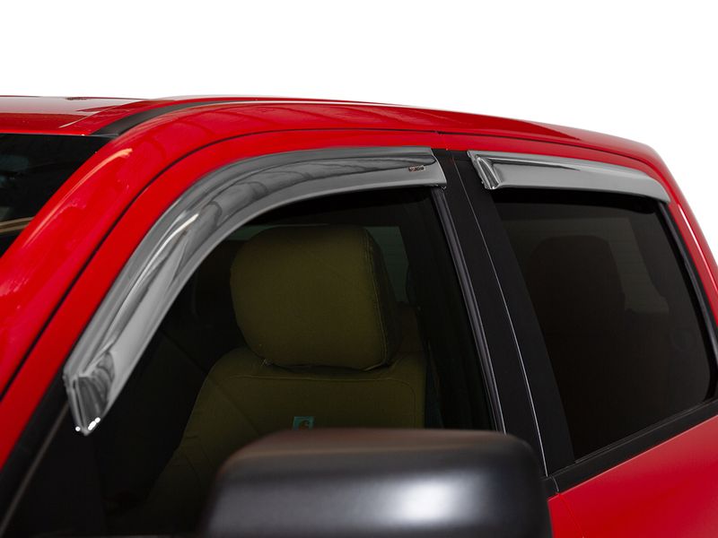 Stampede Chrome Window Deflectors