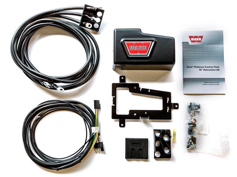 Warn Zeon Control Pack Relocation Kit