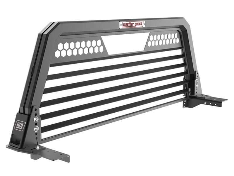WEATHER GUARD Louvered Aluminum Headache Rack