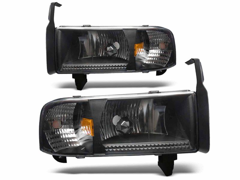 Winjet Black Headlights