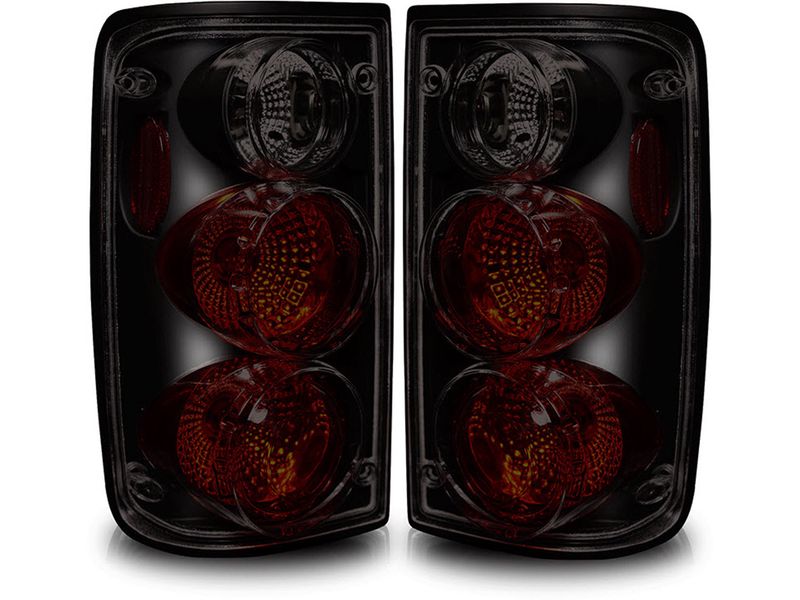 Winjet Smoked Black Euro Tail Lights