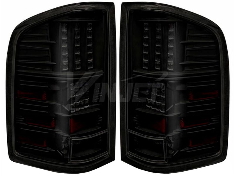 Winjet Smoked Black LED Tail Lights